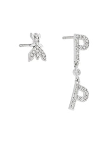 Patrizia Pepe ORECCHINI/EARRINGS Silver/crystal