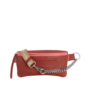 Marie Martens Coachella bubble lamb leather brick