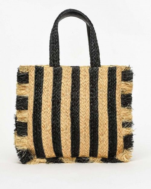 Patrizia Pepe Shopper Sand/Black