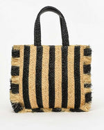 Afbeelding in Gallery-weergave laden, Patrizia Pepe Shopper Sand/Black
