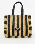 Afbeelding in Gallery-weergave laden, Patrizia Pepe Shopper Sand/Black
