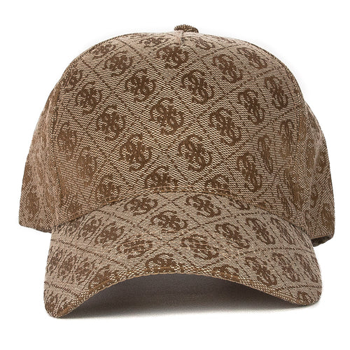 Guess Baseball Cap Latte Logo