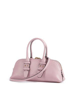 Afbeelding in Gallery-weergave laden, Pinko BOWLING BAG BAGUETTE VITELLO ROSA CHIARO - ANTIQUE GOLD
