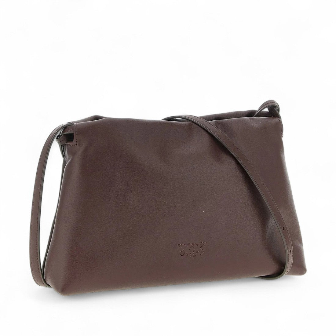 Pinko MAXI CLUTCH ROSSO MOGANO-ANTIQUE GOLD