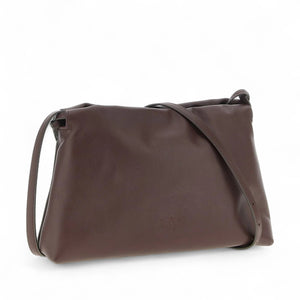 Pinko MAXI CLUTCH ROSSO MOGANO-ANTIQUE GOLD