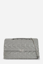 Afbeelding in Gallery-weergave laden, Karl Lagerfeld K/KUILT SP WRINKLE LG SHB Cloud Grey
