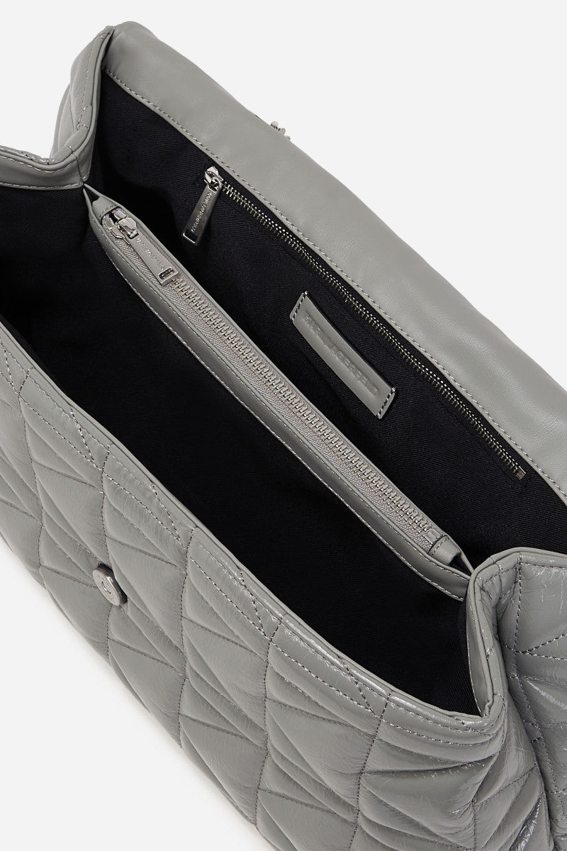 Karl Lagerfeld K/KUILT SP WRINKLE LG SHB Cloud Grey