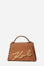 Afbeelding in Gallery-weergave laden, Karl Lagerfeld Signature bag dark tan
