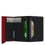 Afbeelding in Gallery-weergave laden, Slimwallet Matte Black &amp; Red
