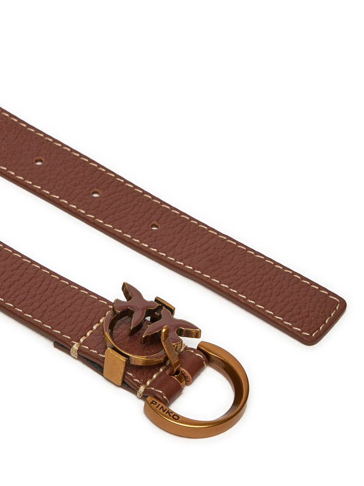 Pinko Tamboril H2,5 Belt Tan-Ant