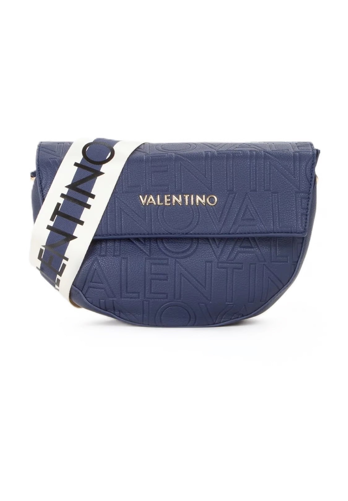 Valentino Pansy Shoulder Bag Blu