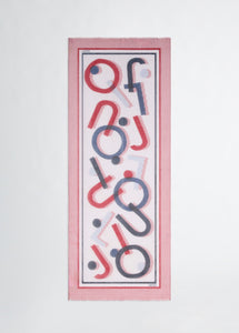 Liu Jo  SCARF/SHAWL-ST.STRIP.ROSSO POMP.