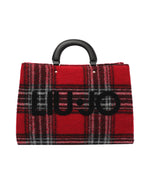 Afbeelding in Gallery-weergave laden, LIU JO BRIONIA - SHOPPING BAG-tartan rosso
