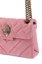 Afbeelding in Gallery-weergave laden, Kurt Geiger Leather Mini Kensington Pink Suede/Leather
