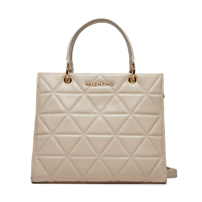 Valentino Carnaby shopping bag ecru