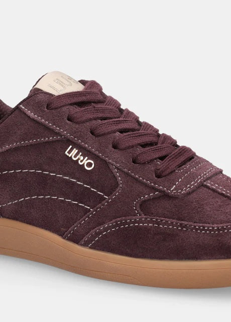 Liu Jo Sneaker Connor 01 Cow Suede Cremisi