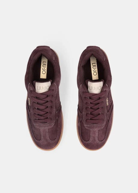 Liu Jo Sneaker Connor 01 Cow Suede Cremisi