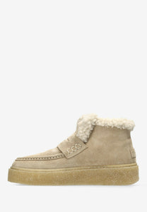 Shabbies Senna Anna Sneaker Suede Sand