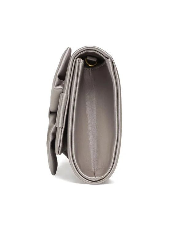 LIU JO Pochette Fiocco silver