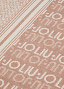 Liu Jo sjaal logo logato beige