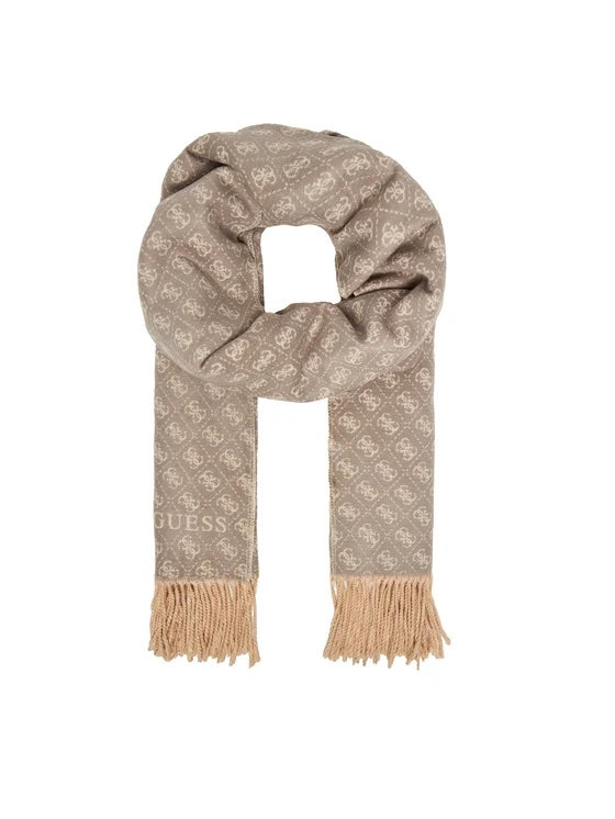 Guess Scarf 60 X 180 Grey