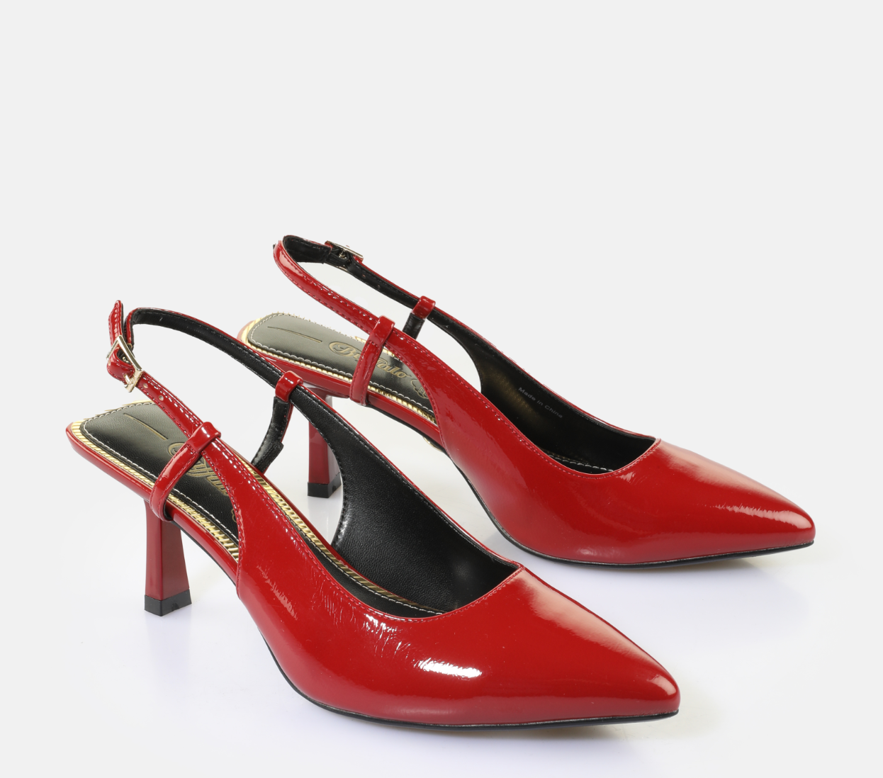 Buffalo Willow Slingback Red
