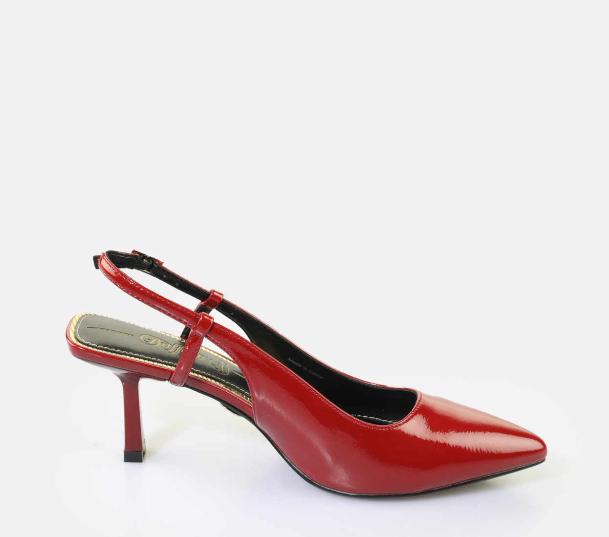Buffalo Willow Slingback Red