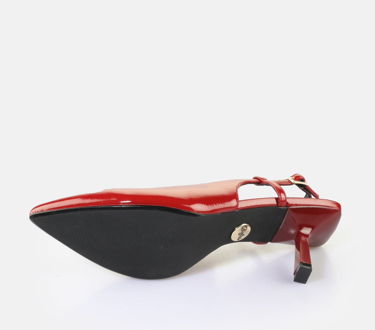Buffalo Willow Slingback Red