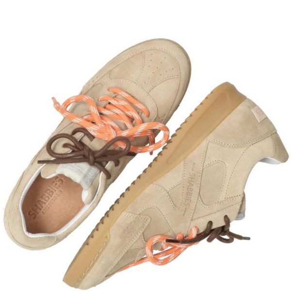 Shabbies April Mina Sneaker Suede Sand