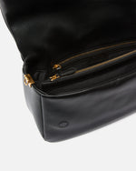 Afbeelding in Gallery-weergave laden, Pinko  CLICK SOFT HORIZONTAL HANDLE C NERO-ANTIQUE GOLD
