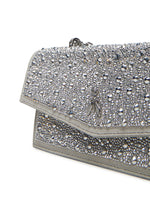 Afbeelding in Gallery-weergave laden, Patrizia Pepe Handbag Silver&amp;LabradorStras
