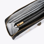 Afbeelding in Gallery-weergave laden, Kurt Geiger 690 Kensington Ziparound Star Silver Com Leather
