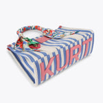 Afbeelding in Gallery-weergave laden, Kurt Geiger 690-SOUTHBANK TOTE-BLUE OTHER-FABRIC
