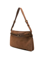 Afbeelding in Gallery-weergave laden, Pinko BELT BAG BIG SUEDE MARRONE - LEO
