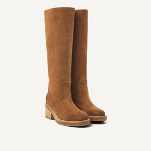 Nubikk Cassy Boot Cognac Suede