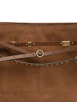 Afbeelding in Gallery-weergave laden, Pinko BELT BAG BIG SUEDE MARRONE - LEO
