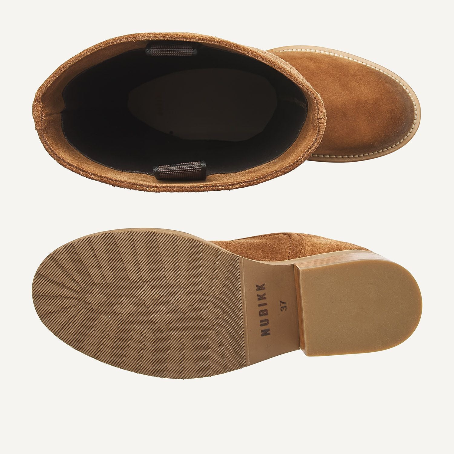 Nubikk Cassy Boot Cognac Suede