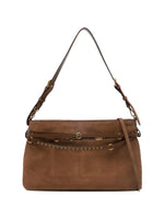 Afbeelding in Gallery-weergave laden, Pinko BELT BAG BIG SUEDE MARRONE - LEO
