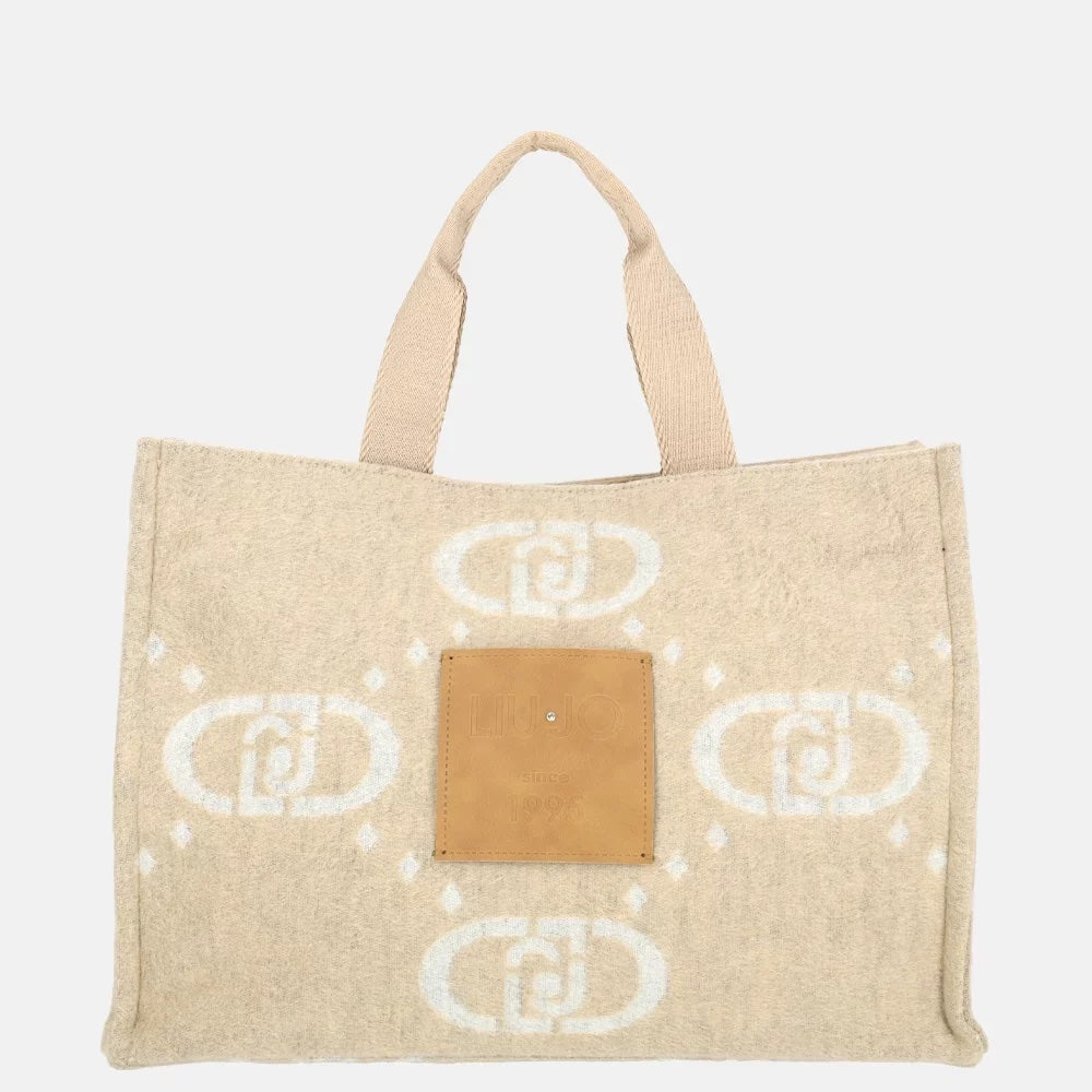LIU JO LOGO - BAG  OAT MILK