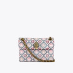 Afbeelding in Gallery-weergave laden, Kurt Geiger Fabric Mini Kensington Beige Comb Fabric
