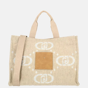 LIU JO LOGO - BAG  OAT MILK