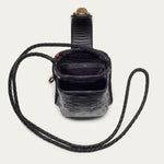 Afbeelding in Gallery-weergave laden, Claris Virot Etui a Telephone Python Double Marcus Noir
