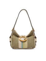 Afbeelding in Gallery-weergave laden, Guess CAMDEN MINI SHOULDER BAG OLIVE MULTI
