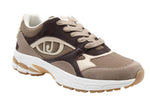 Afbeelding in Gallery-weergave laden, Liu Jo Trixie 01 Sneaker Calf Leather/Mesh Havana/Moka

