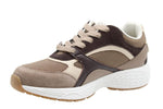 Afbeelding in Gallery-weergave laden, Liu Jo Trixie 01 Sneaker Calf Leather/Mesh Havana/Moka
