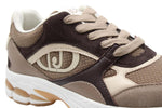 Afbeelding in Gallery-weergave laden, Liu Jo Trixie 01 Sneaker Calf Leather/Mesh Havana/Moka
