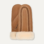 Afbeelding in Gallery-weergave laden, UGG Atherson Embroidered Mitten Chestnut
