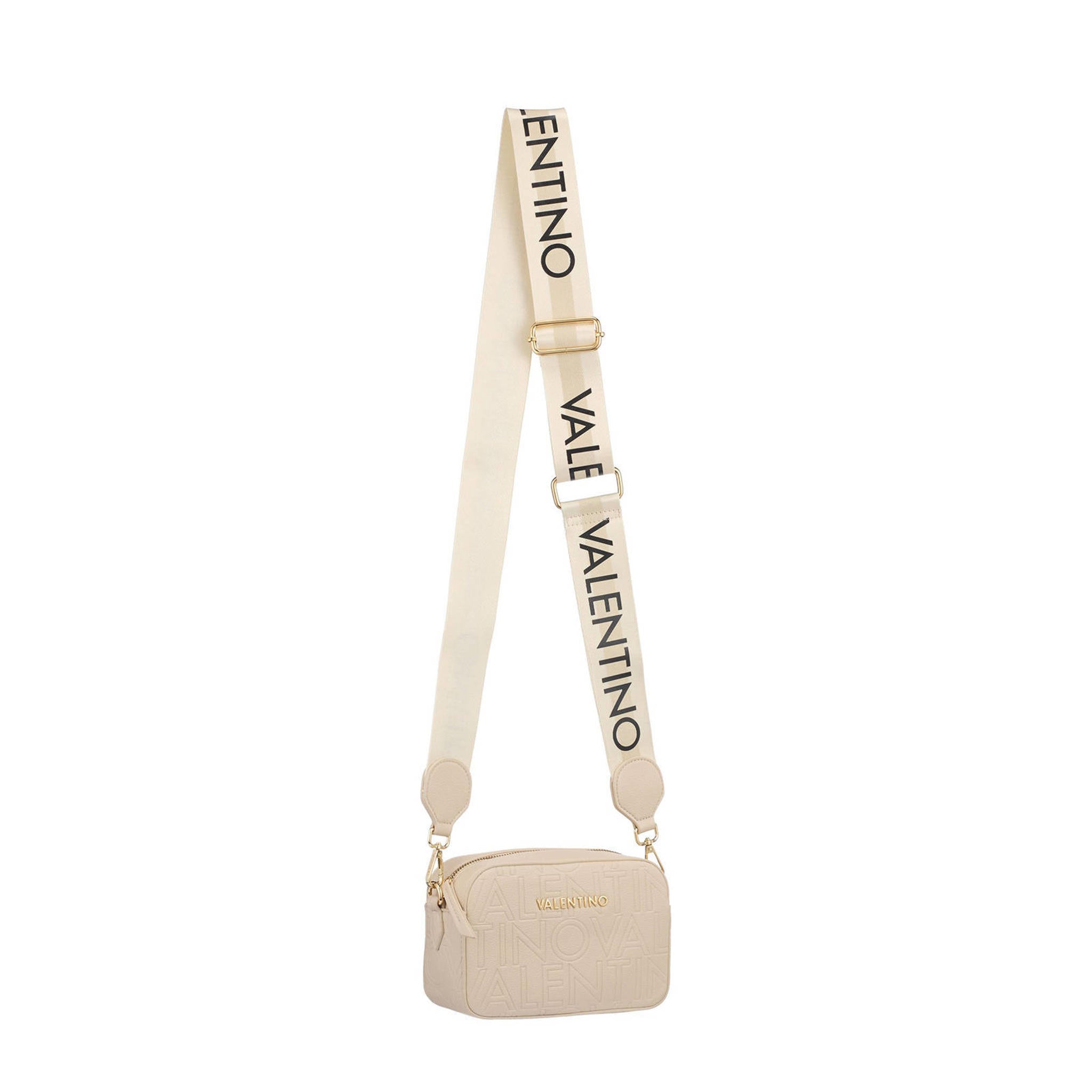 Valentino Pansy Shoulder Bag Ecru