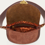 Afbeelding in Gallery-weergave laden, Claris Virot Sac Veau Velours Victoria Cognac
