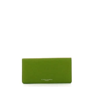 WALLET GRAIN wasabi green